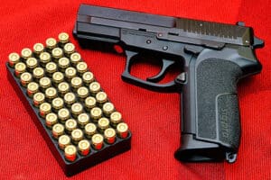 Sell ammo with your guns to increase your cash offer at B & B Pawn and Guns